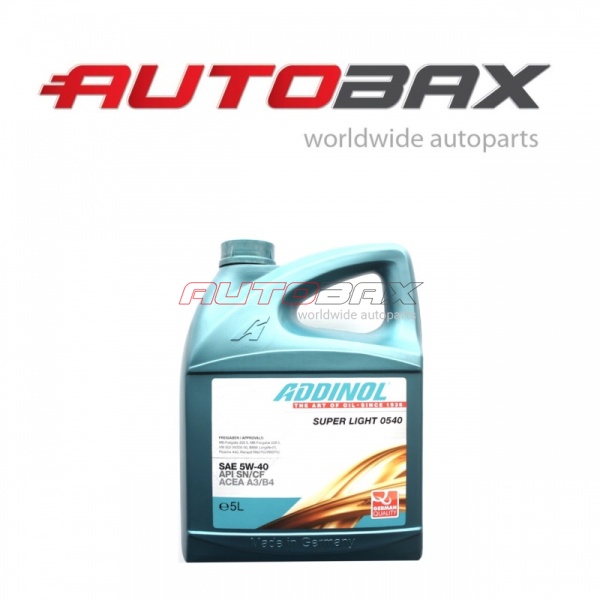 5W40 Addinol Volvo S60 2000>2009